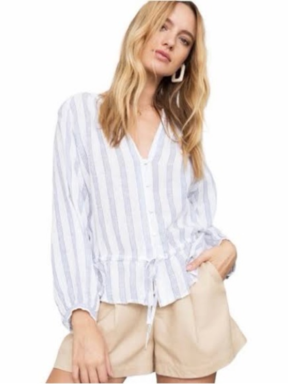 Rails Striped Blouse